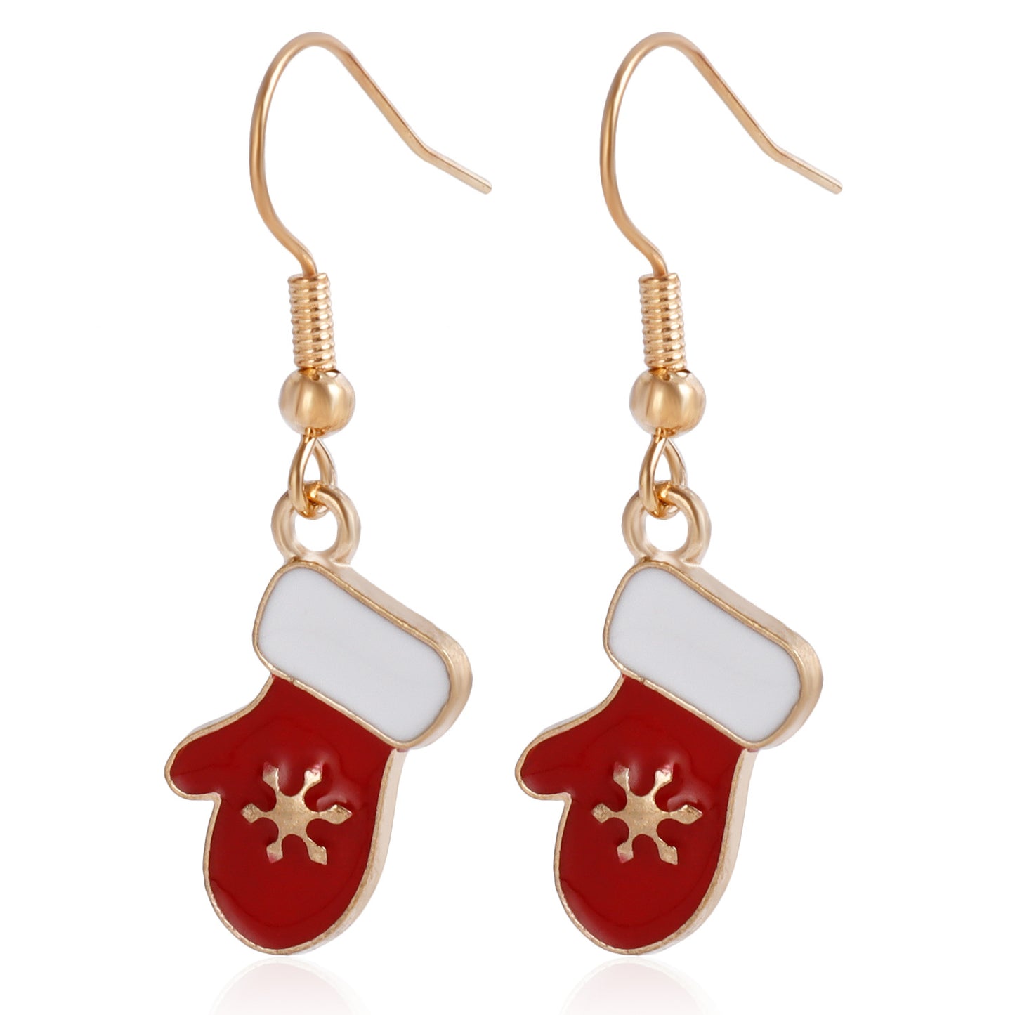 Geometric Plated Alloy Earrings for Women