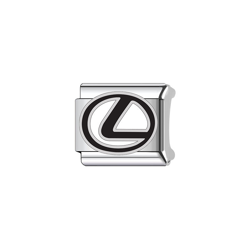 Minimalist Stainless Steel Plated Modular Link Bracelet DIY Charm Bar Unisex Gift