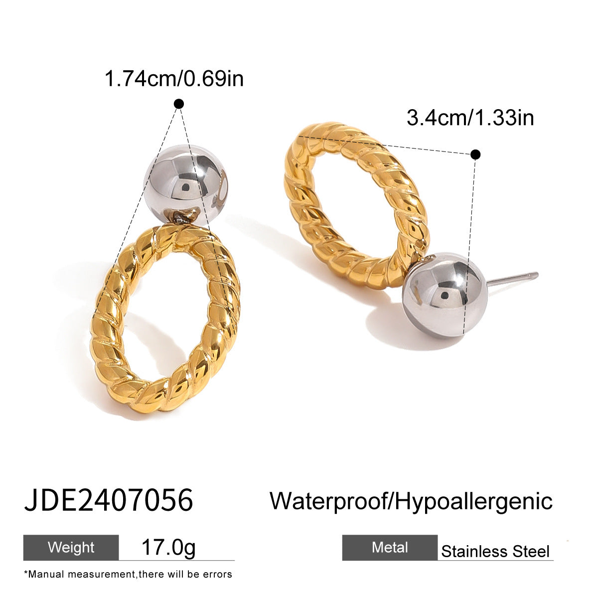 Minimalist Geometric Stainless Steel Necklace with Titanium Steel Pendant and Plated Finish for Women