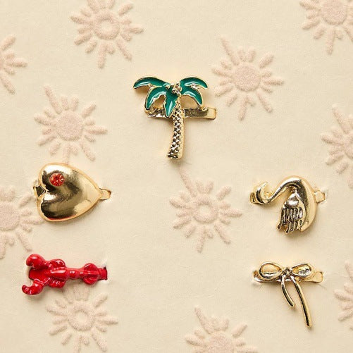 Plated Brass Charm Bar