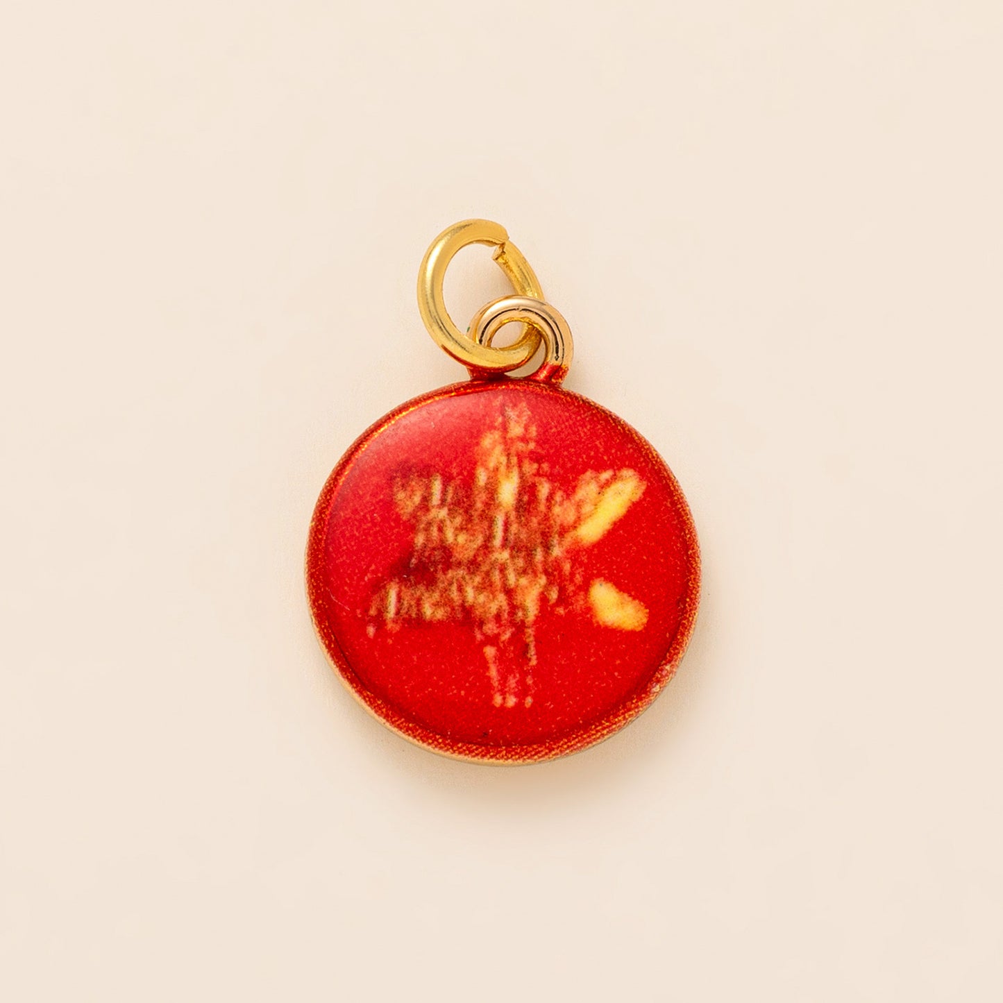 Elegant Plated Brass Geometric Floral Butterfly Heart Charm Bar Necklace for Unisex