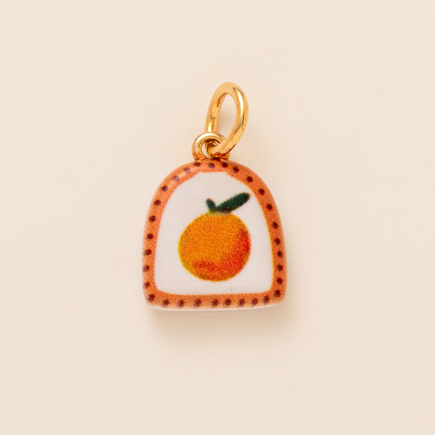 Fashion Plated Brass Floral Heart Letter Fruit Charm Bar DIY Accessories
