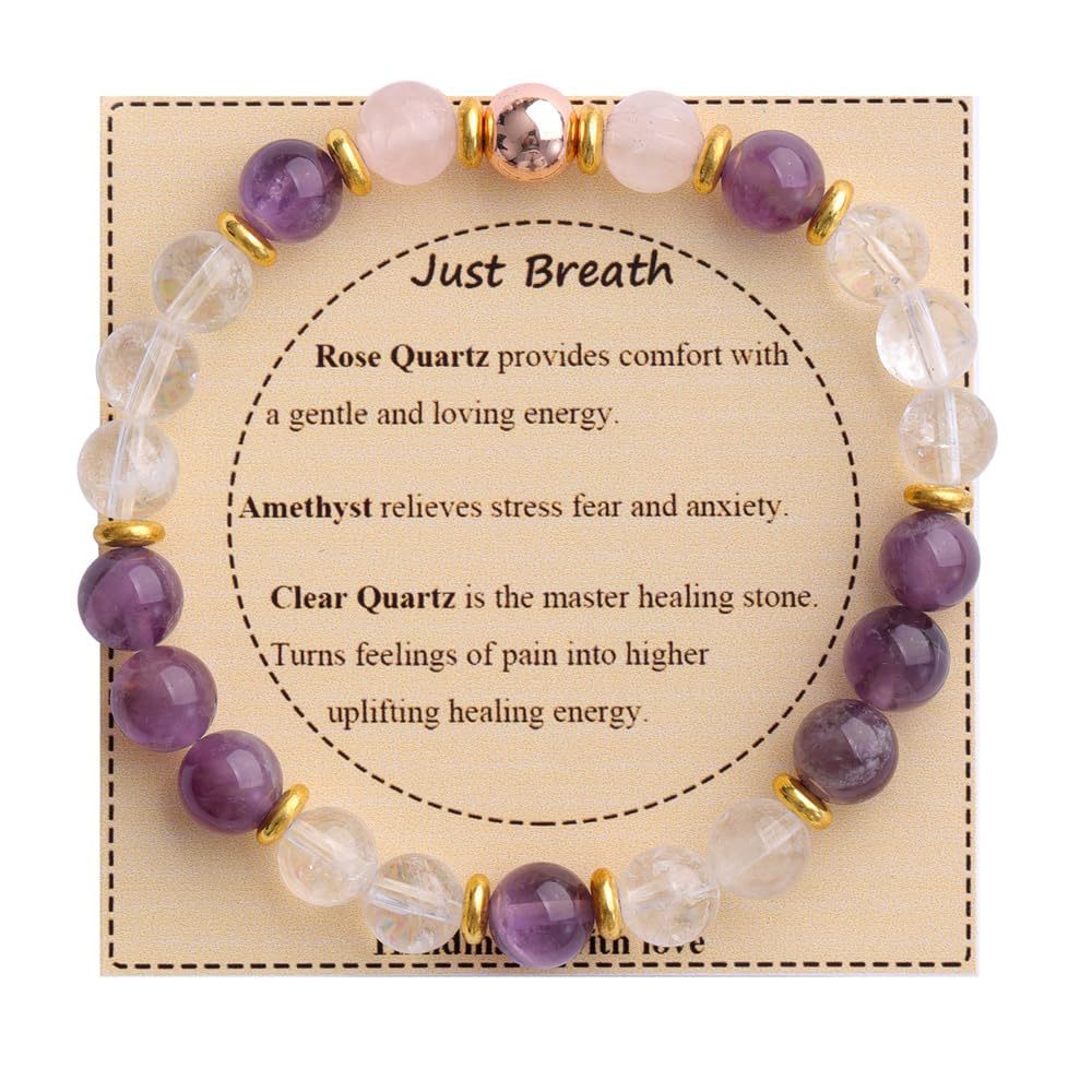 Minimalist Geometric Crystal Bracelet for Women with Floral Pattern
