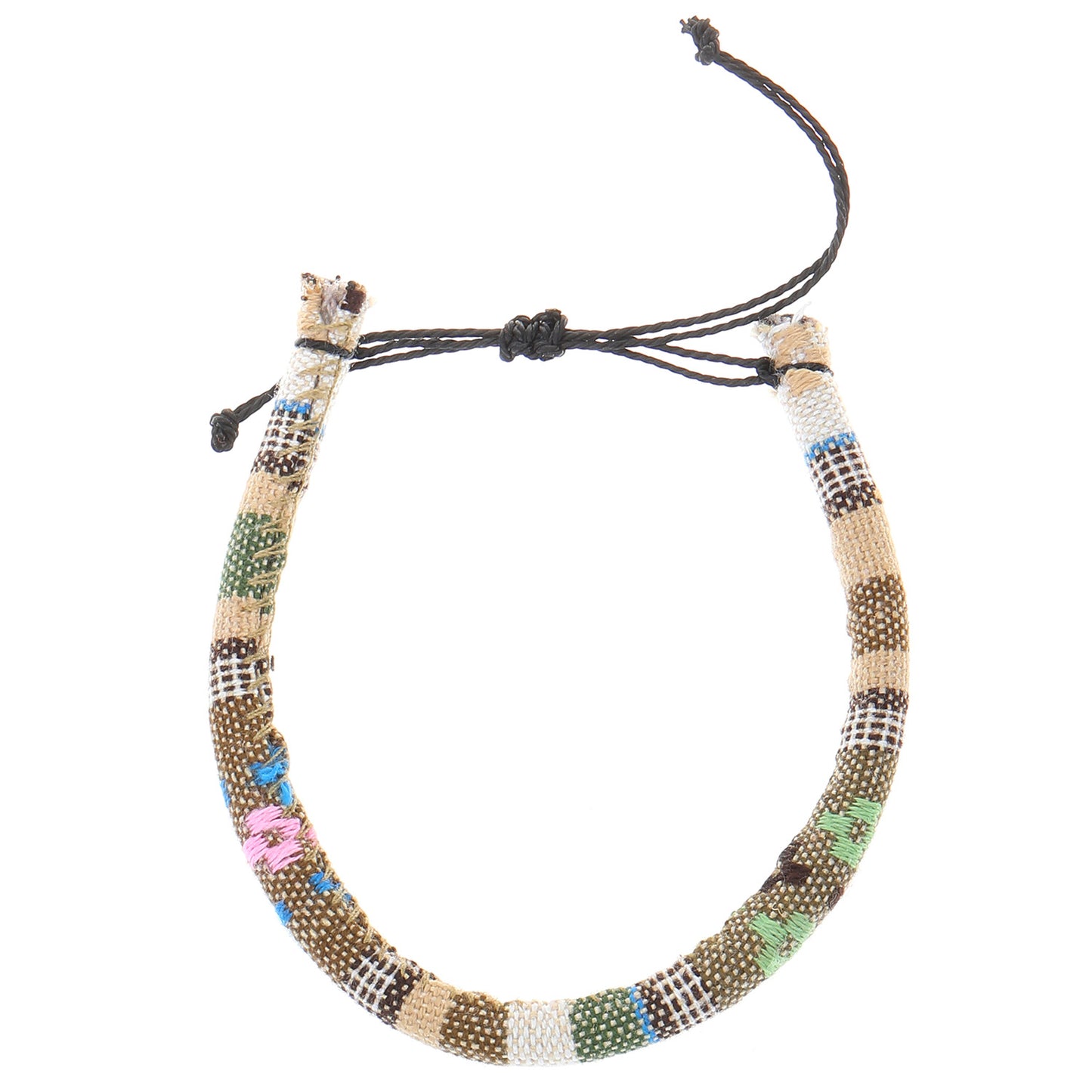 Braccialetto dell'Amicizia Bohemien in Tessuto Intrecciato Gradiente Arcobaleno Unisex Fatto a Mano con Cordino Intrecciato