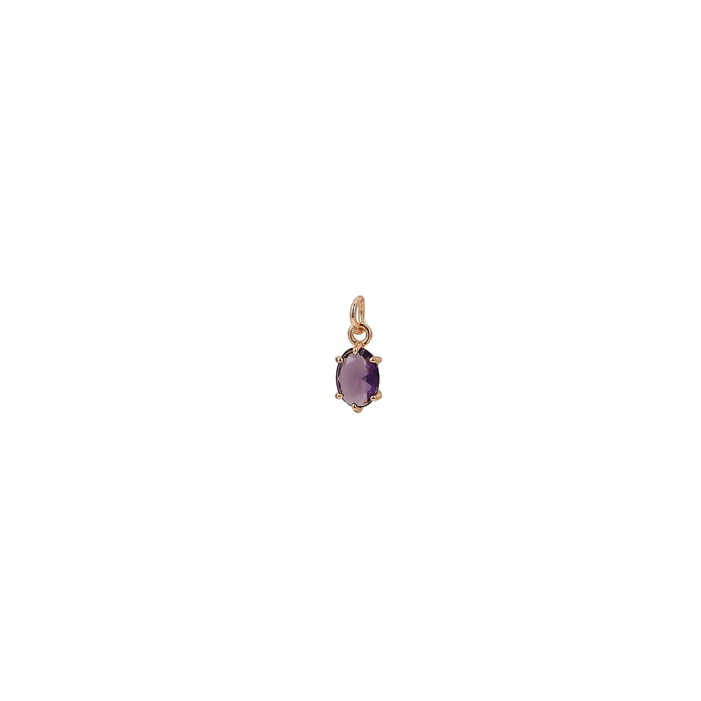 Vintage Geometric Stainless Steel 18K Gold PVD Plated DIY Charm Bar Necklace with 12 Birthstones