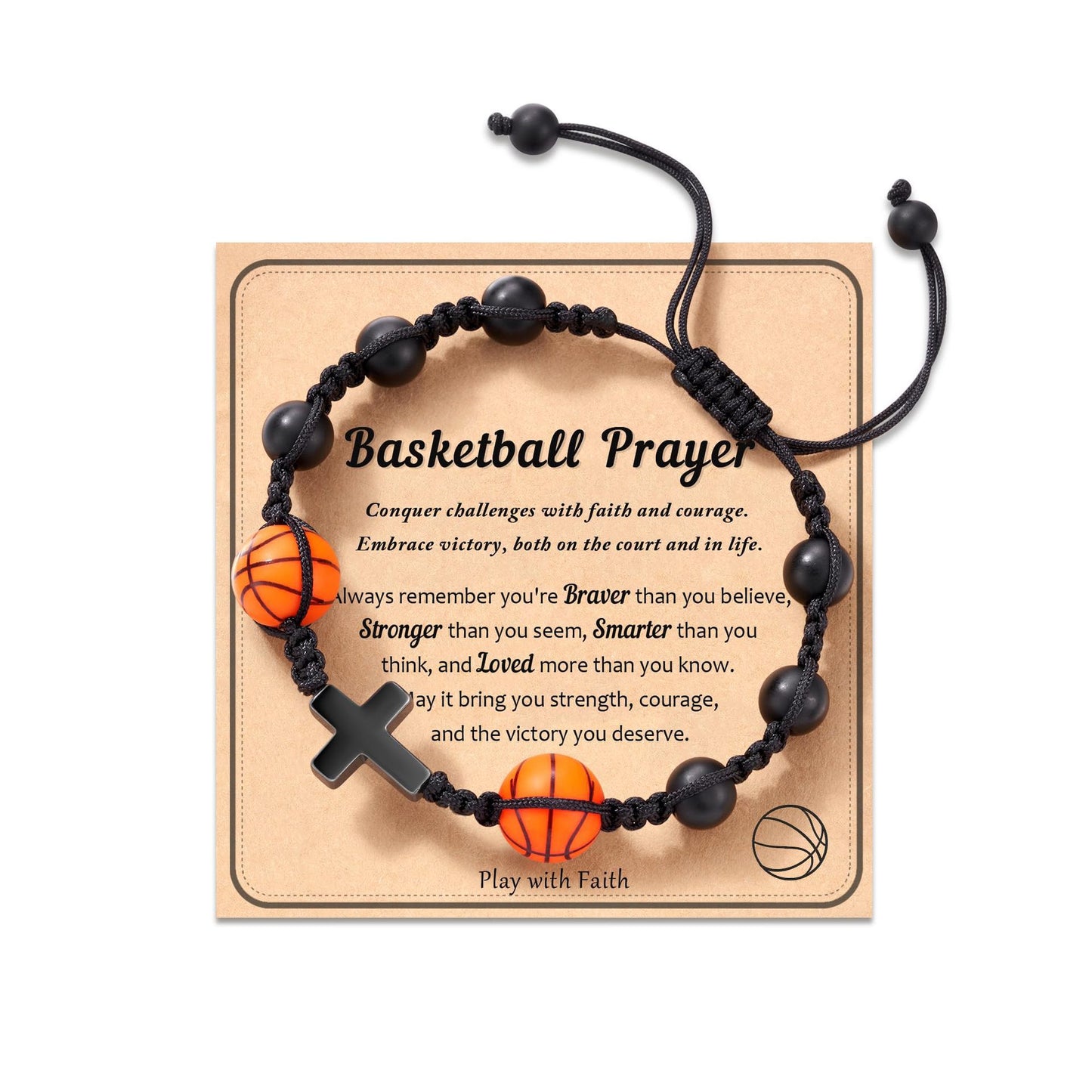 Sporty Matte Cross Braided Bracelet Unisex