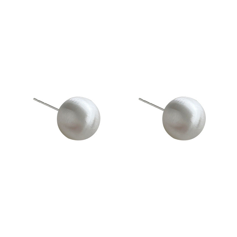Pendientes Redondos Geométricos Minimalistas para Mujer con Postes de Plata 925 y Base de Cobre Chapado para un Lujo Elegante y Discreto de Uso Diario