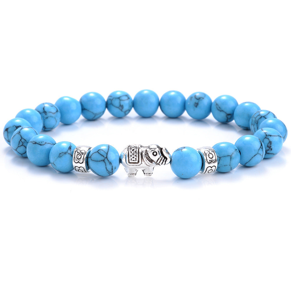 Ethnic Animal Alloy Bracelet with Turquoise Unisex Jewelry