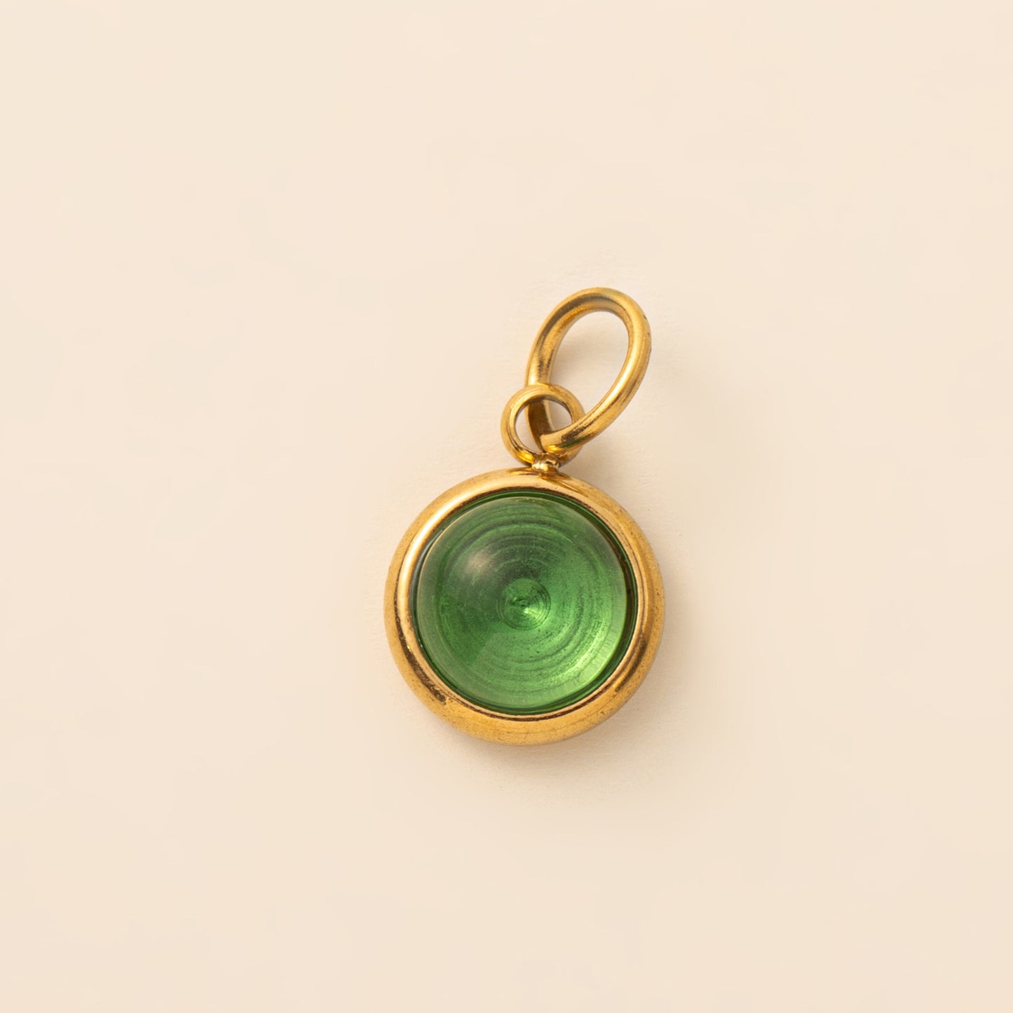 18K Gold Plated Stainless Steel Teardrop Star Cubic Zirconia Pendant Necklace for Unisex
