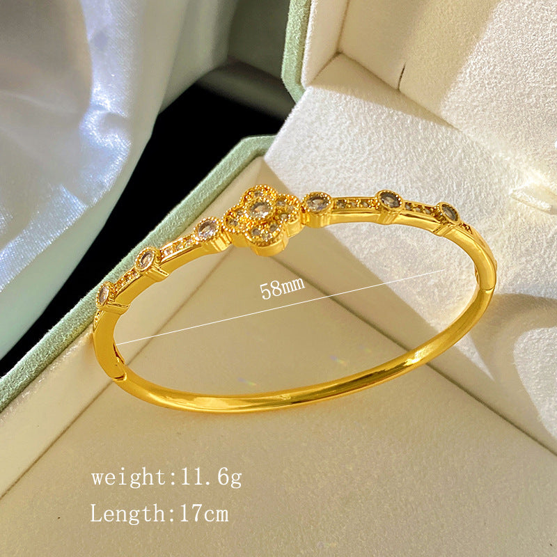 Vintage Plated Titanium Steel Bracelet