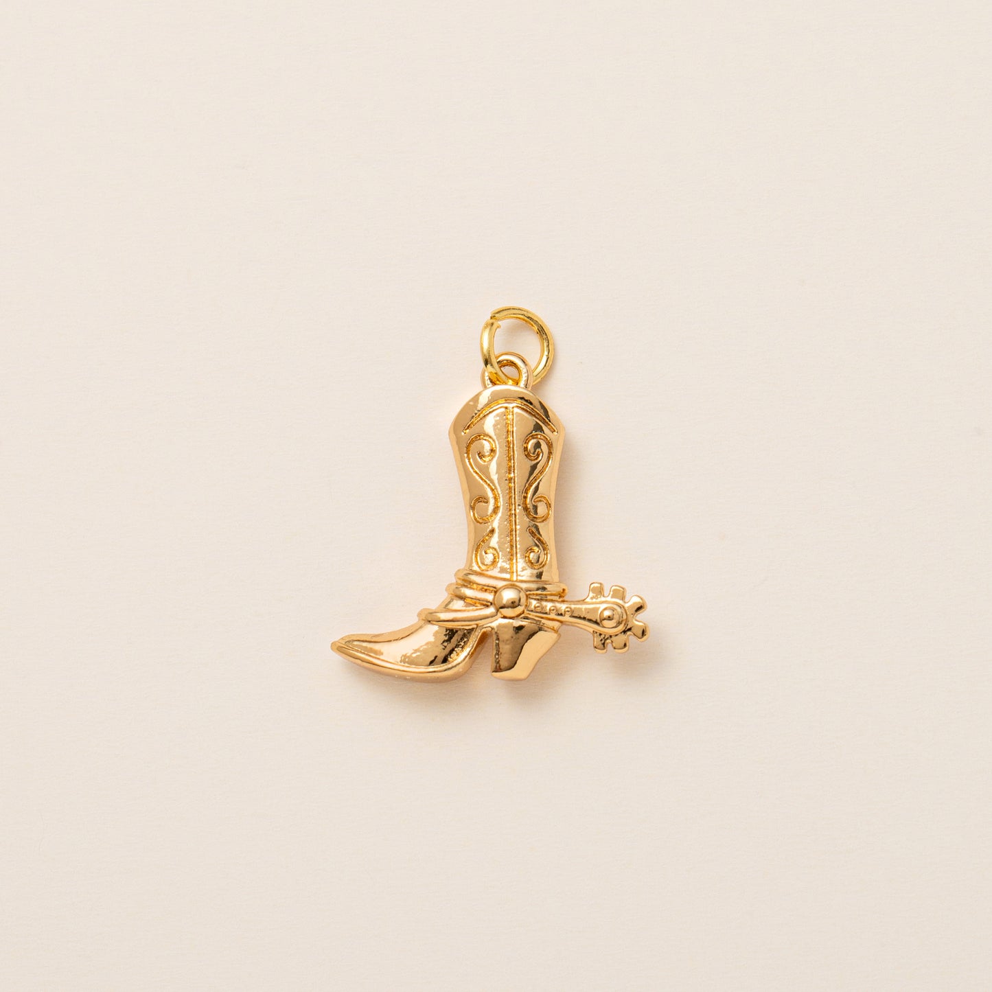 Gold Plated Brass Fruit Charm Bar Necklace with Cubic Zirconia for Women
