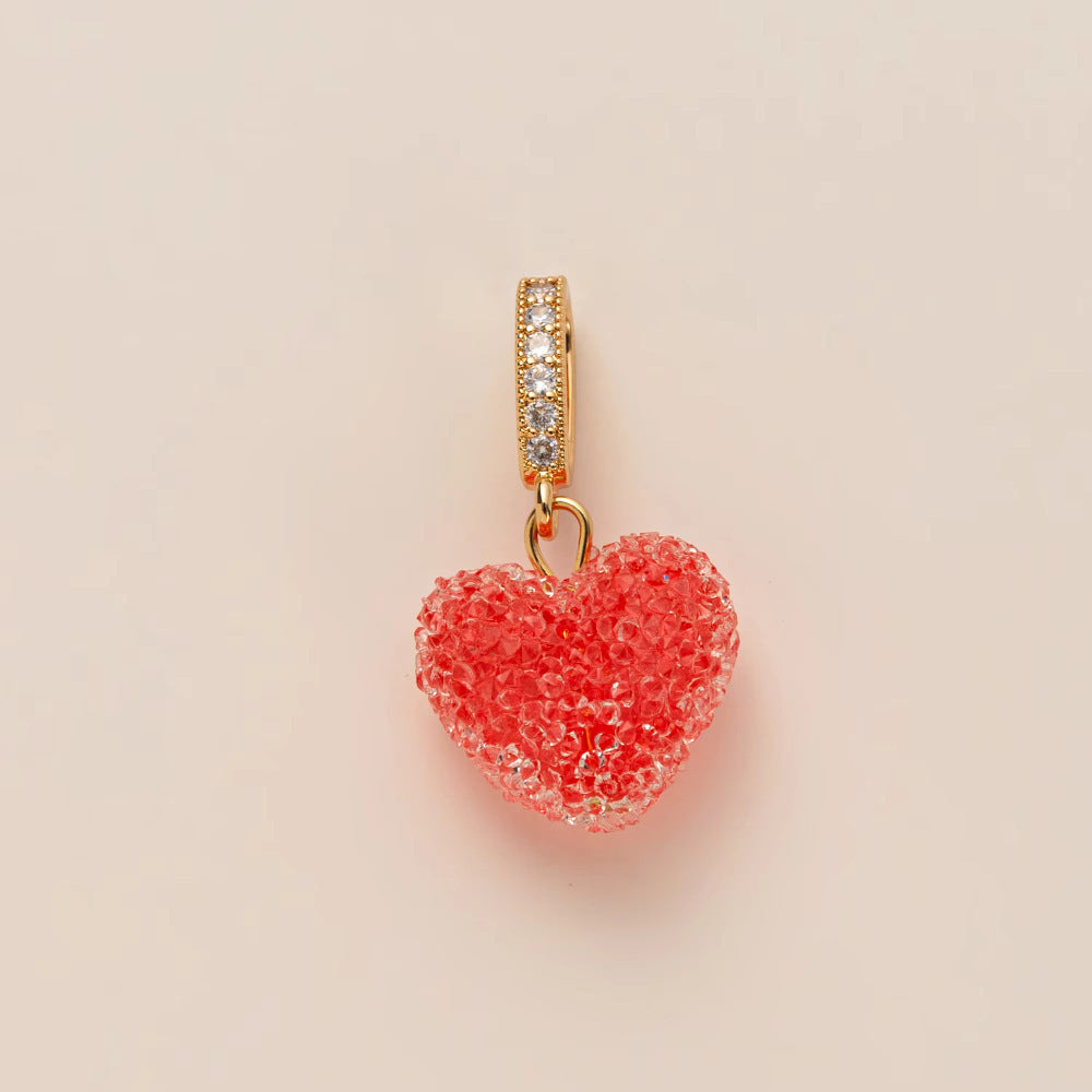 Sweet Heart Geometric Plated Stainless Steel Pendant Necklace Unisex