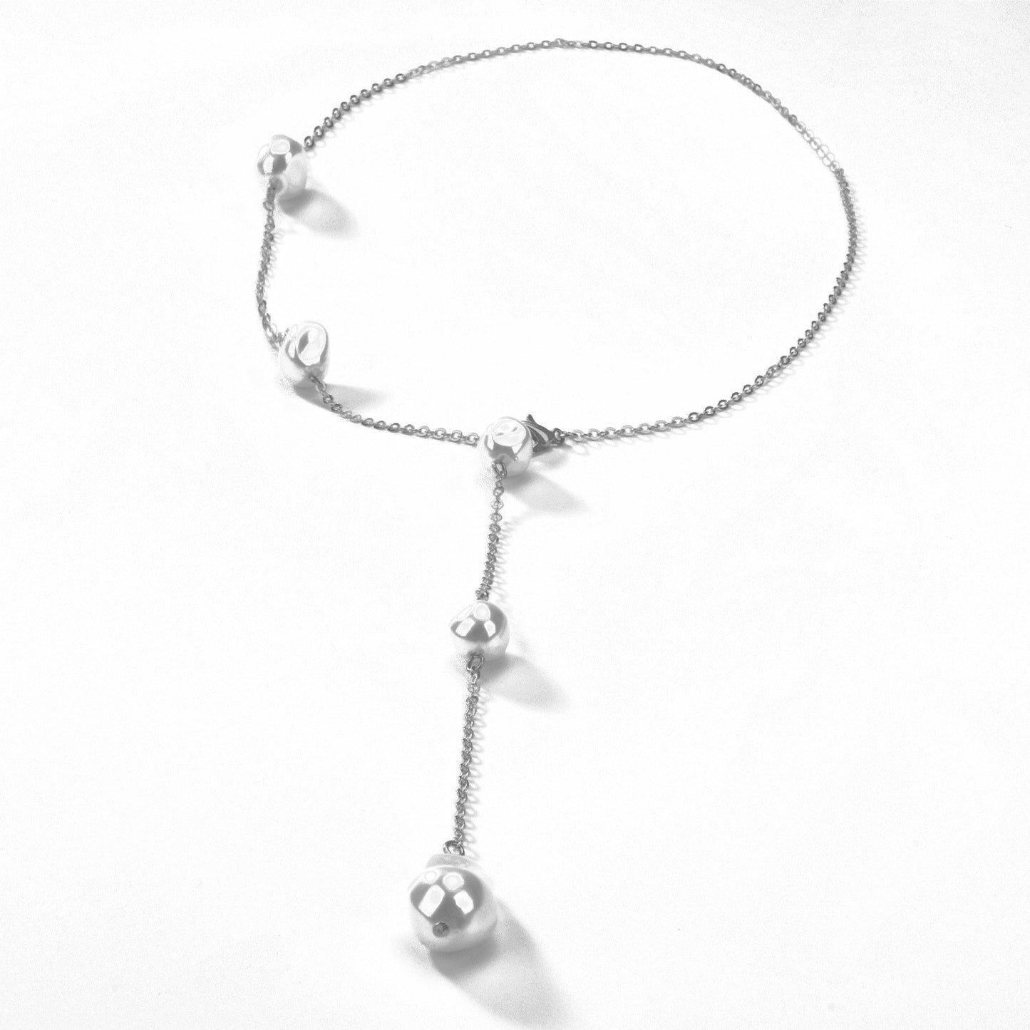 Vintage Hip Hop Style Geometric Pendant Necklace for Women with Alloy Pendant and Plated Finish