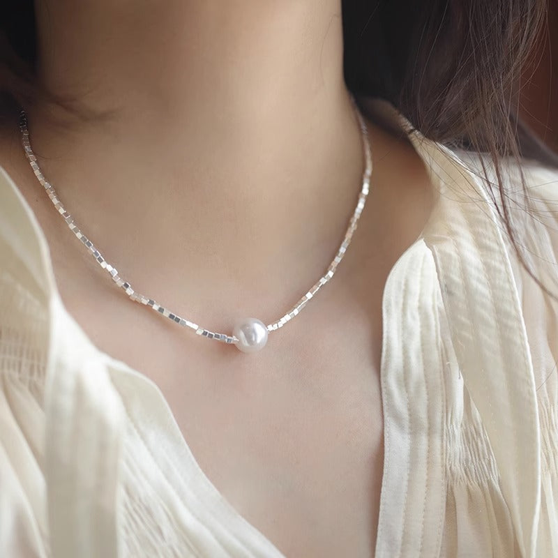 Collana con ciondolo in acciaio inossidabile placcato a forma di animale irregolare minimalista da donna