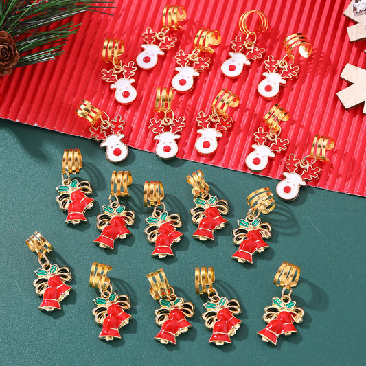 Minimalist Geometric Star-Shaped Metal Hair Clip for Kids with Plated Finish Dirty Braid Hair Accessory