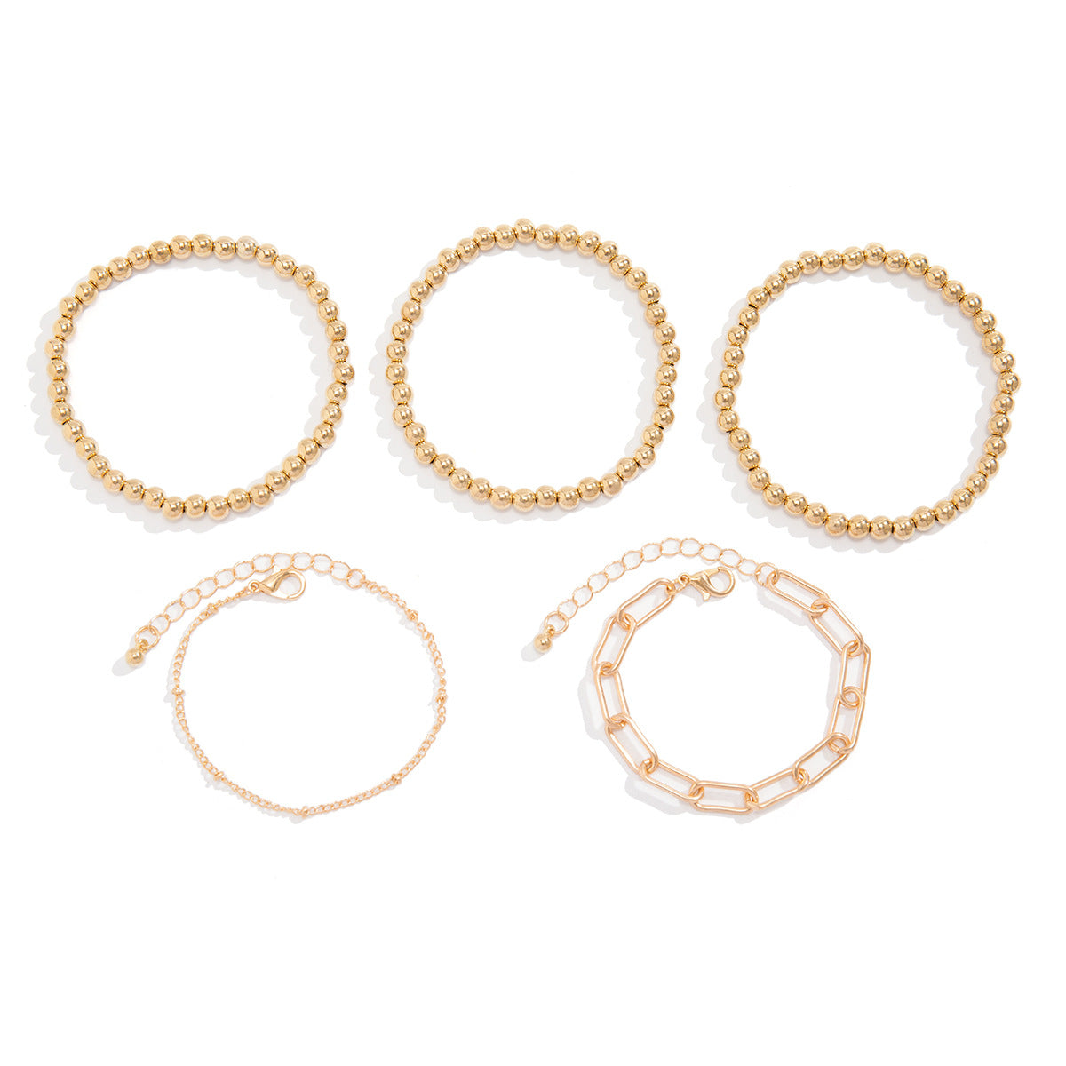 Bracciale da donna in lega con ciondolo a cuore minimalista, finitura placcata e dettaglio a catena