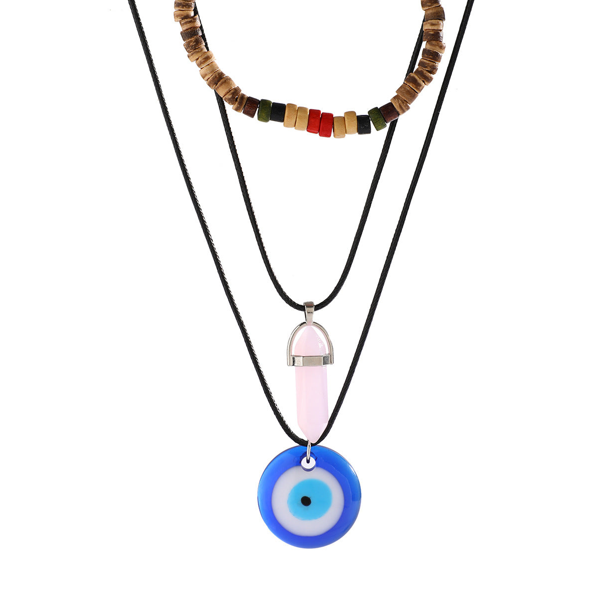 Vintage-Inspired Butterfly Pendant Necklace for Women with Alloy Beads and Turquoise Accents on Adjustable Chain