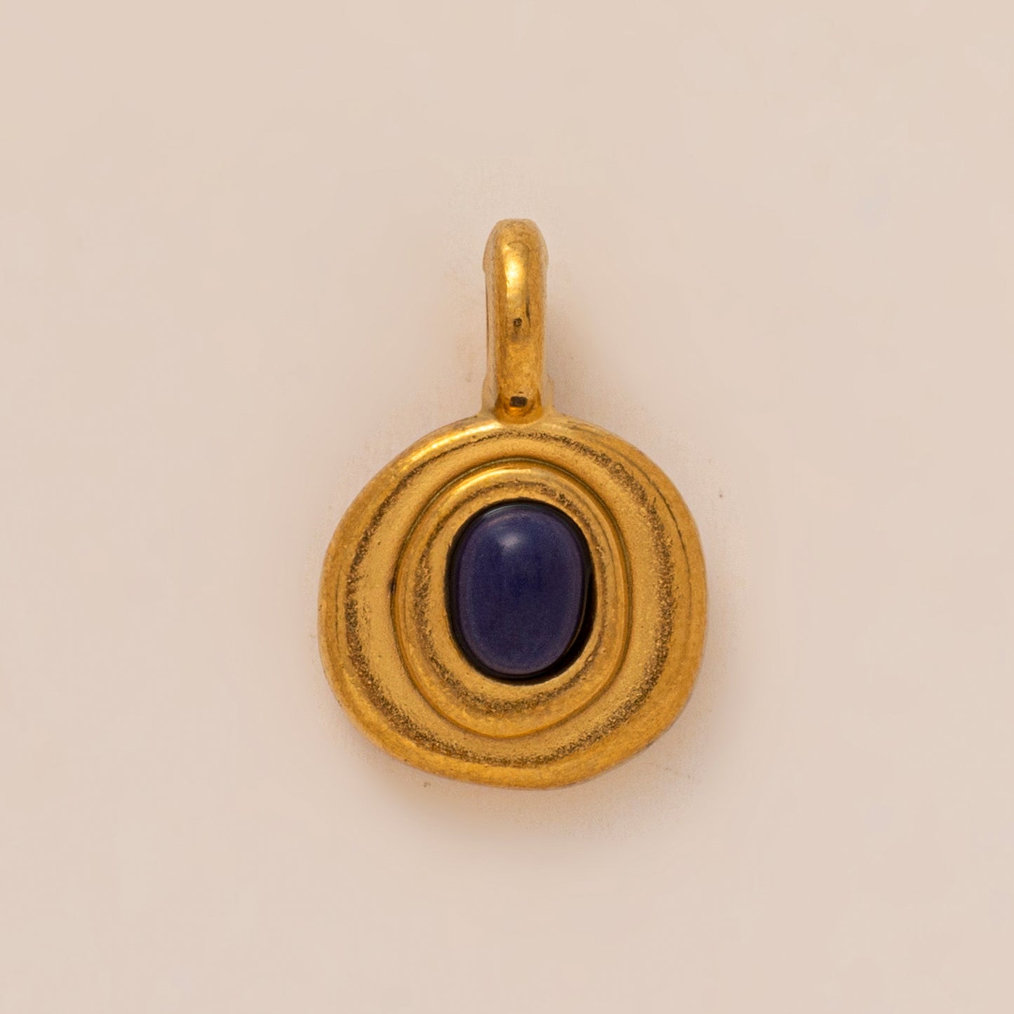 Dolce Ciondolo a Cuore Geometrico in Acciaio Inossidabile Placcato Oro 18K con Catena a Spiga e Barretta per Unisex