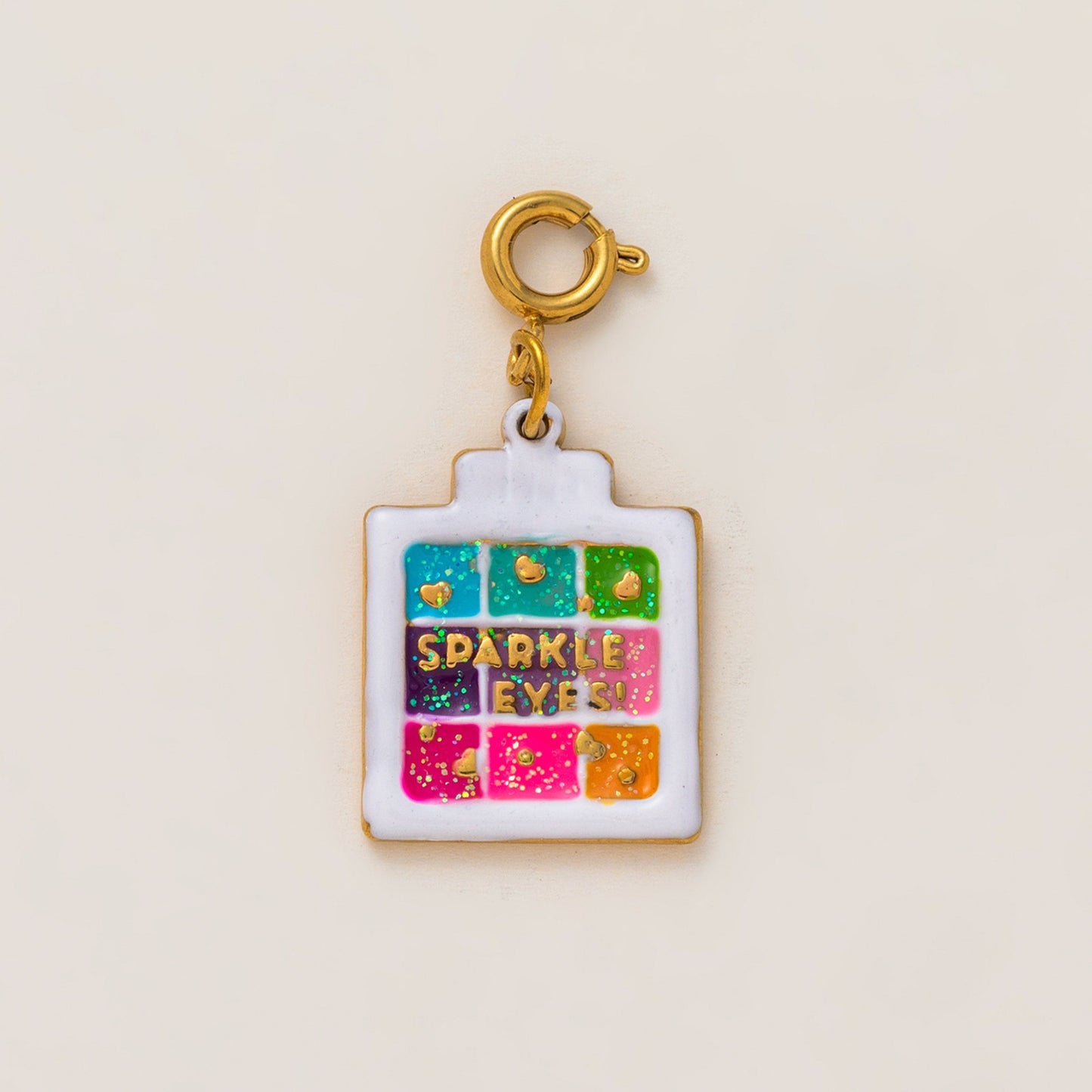 Casual Striped Floral Printed Brass Charm Bar for Women