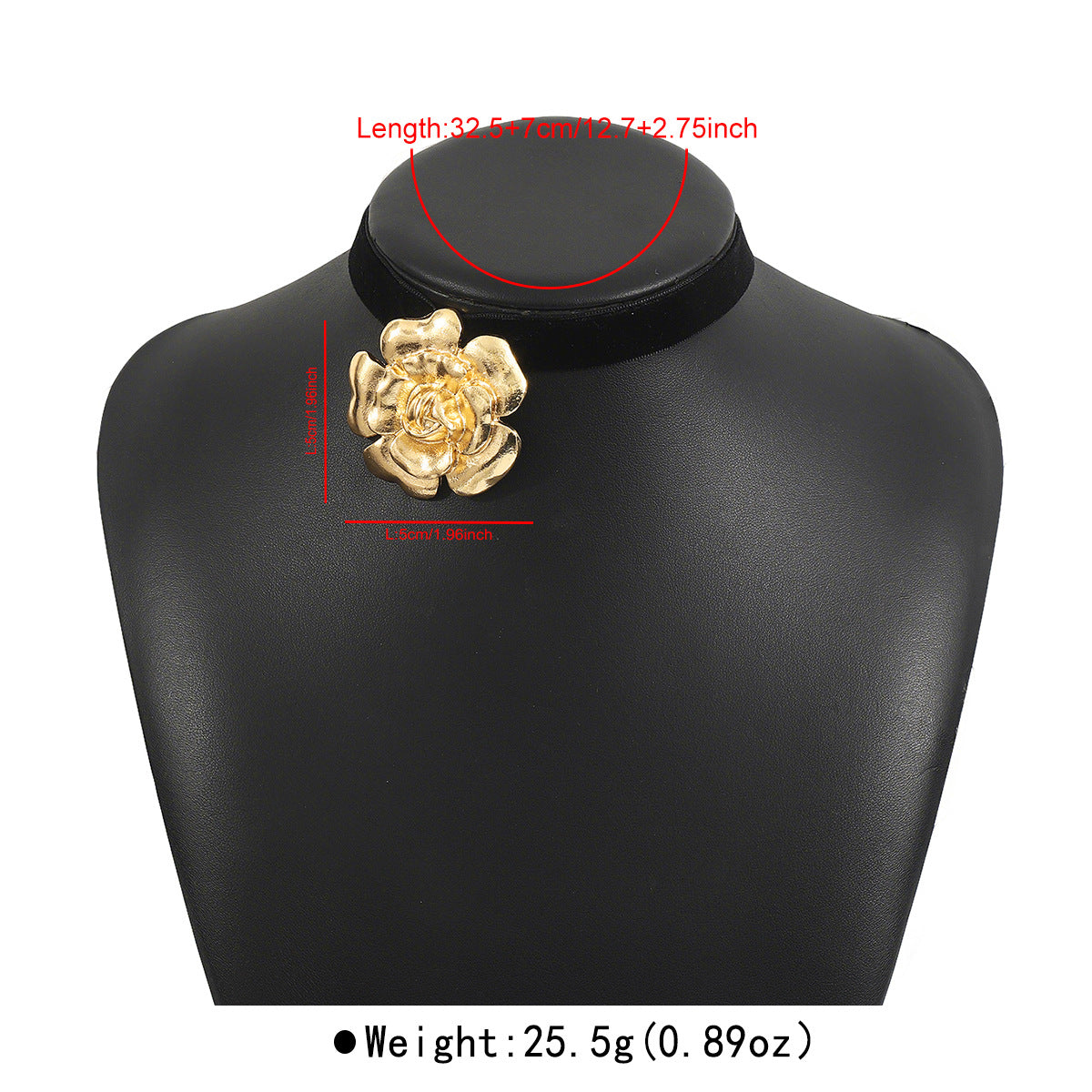 Collar vintage de lujo con colgante floral para mujer, aleación con acabado galvanizado, joyería llamativa