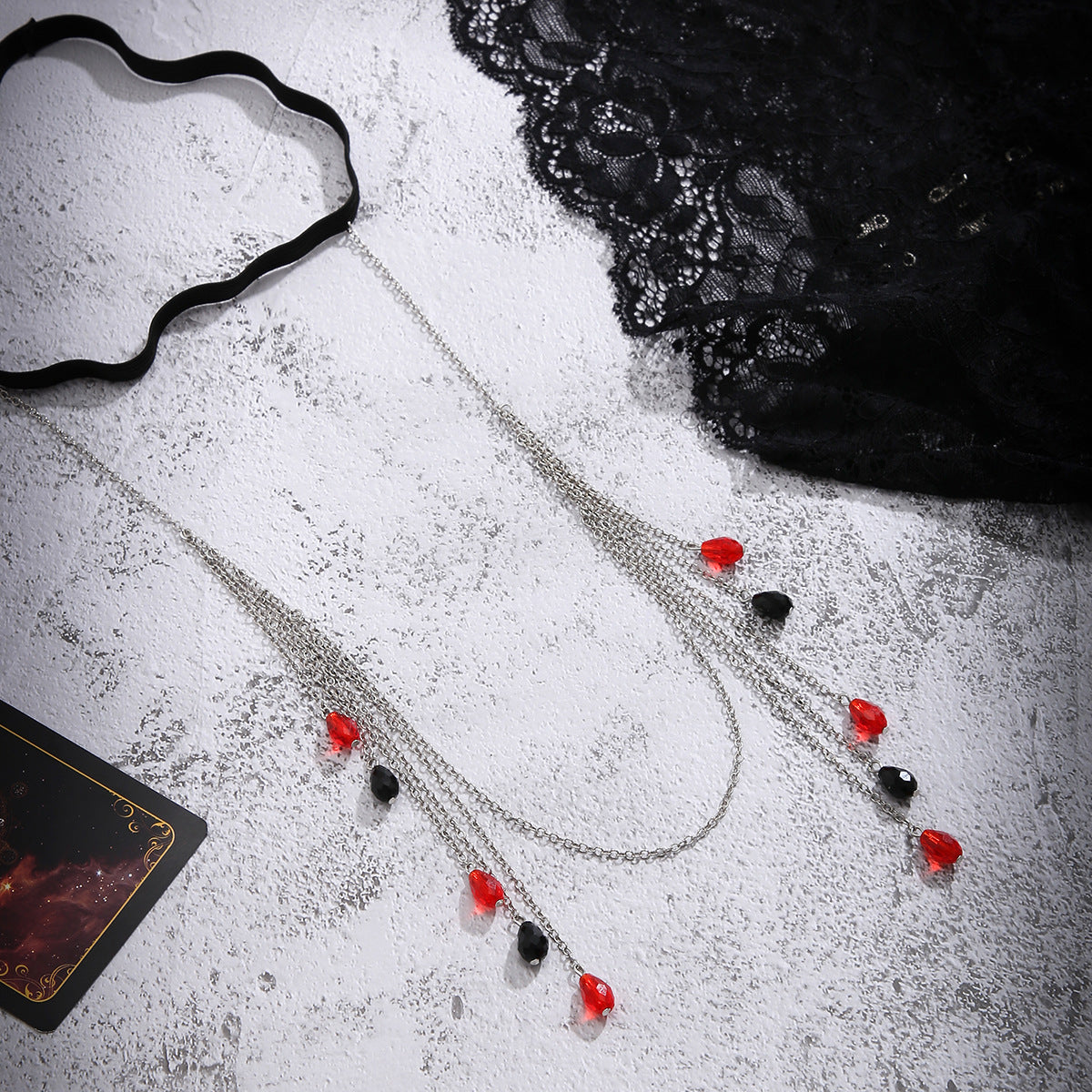 Cavigliera Geometrica Minimalista con Dettagli in Cristallo da Donna, Catena Elastica per Gamba, Ideale per Spiaggia e Nightclub