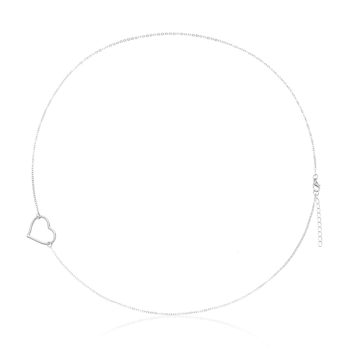 Fashion Heart Shaped Alloy Body Chain for Women