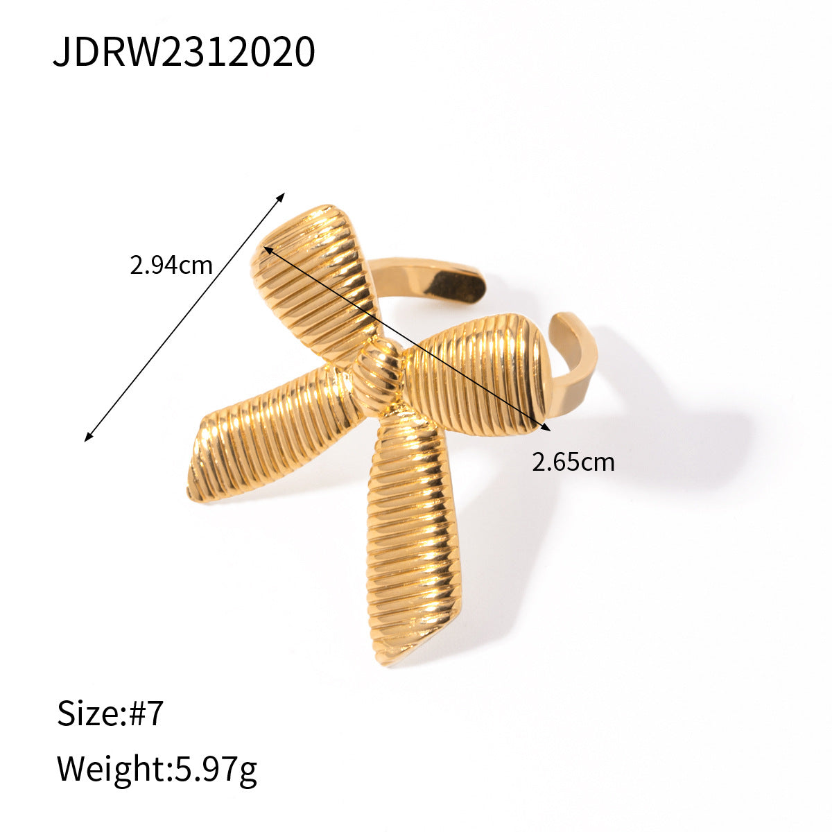 Vintage Cute Butterfly Bow Stainless Steel Plated Earrings