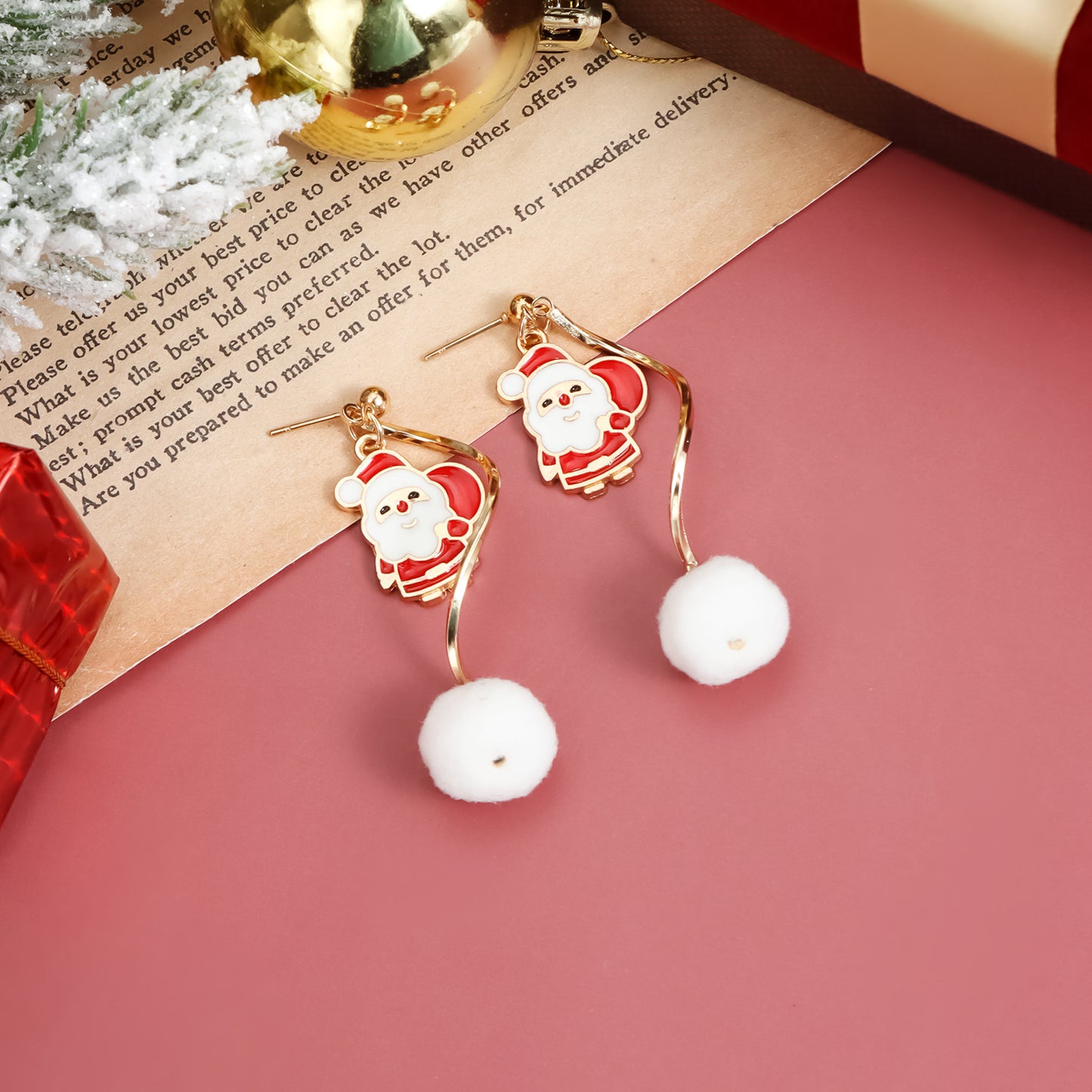 Vintage Geometric Round Heart Star Zinc Alloy Plated Stud Earrings for Women