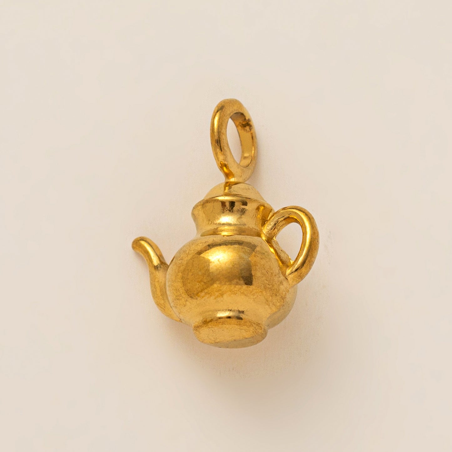 Sporty Stainless Steel PVD 18K Gold Plated Tennis Charm Bar