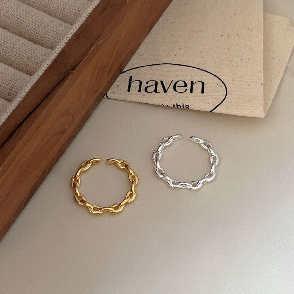 Minimalist Heart-Shaped 925 Sterling Silver Ring with Beveled Geometric Facets and Polished Finish