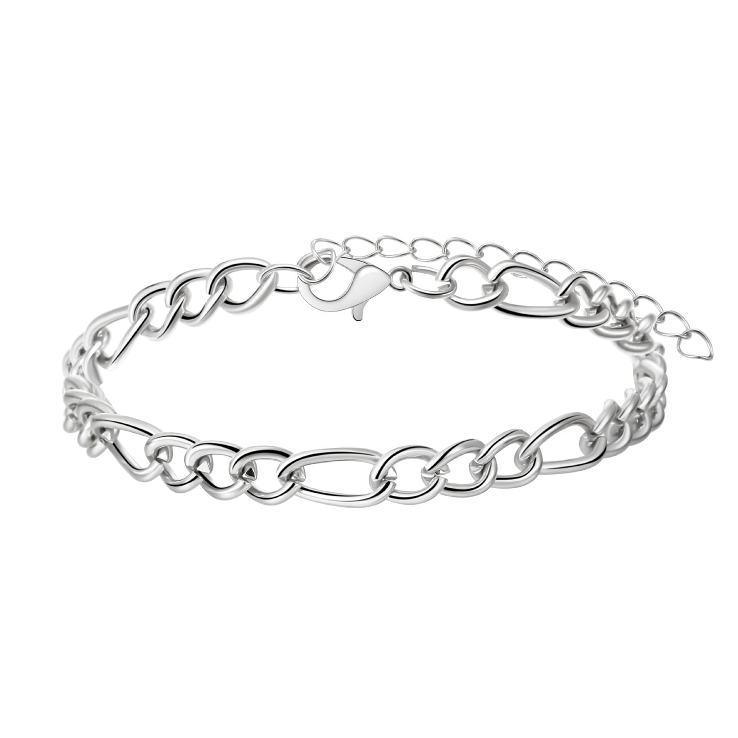 Minimalist Elegant Geometric Alloy Plated Bracelet for Women
