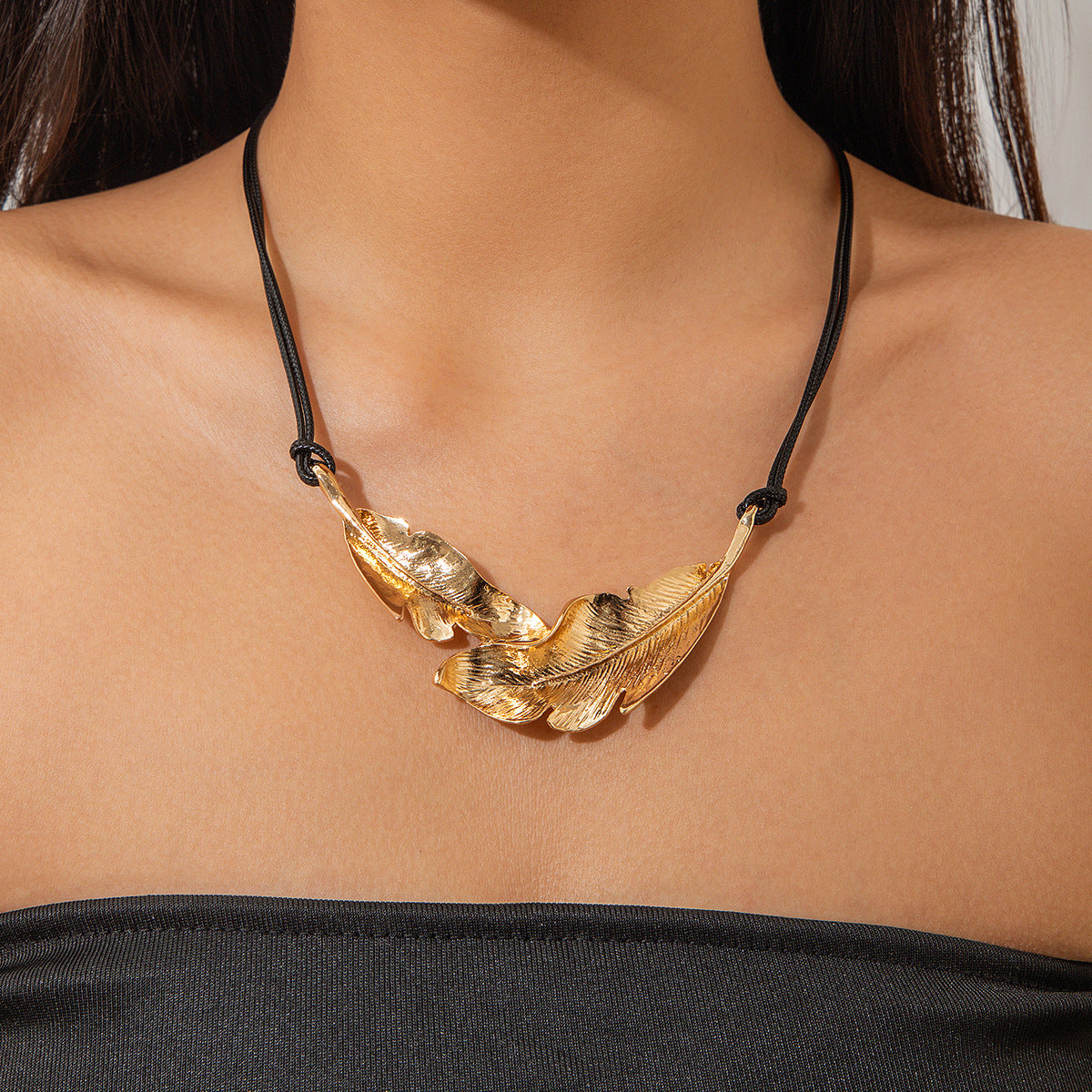 Hip-hop Geometric Alloy Plated Skull Coffin Pendant Necklace for Women