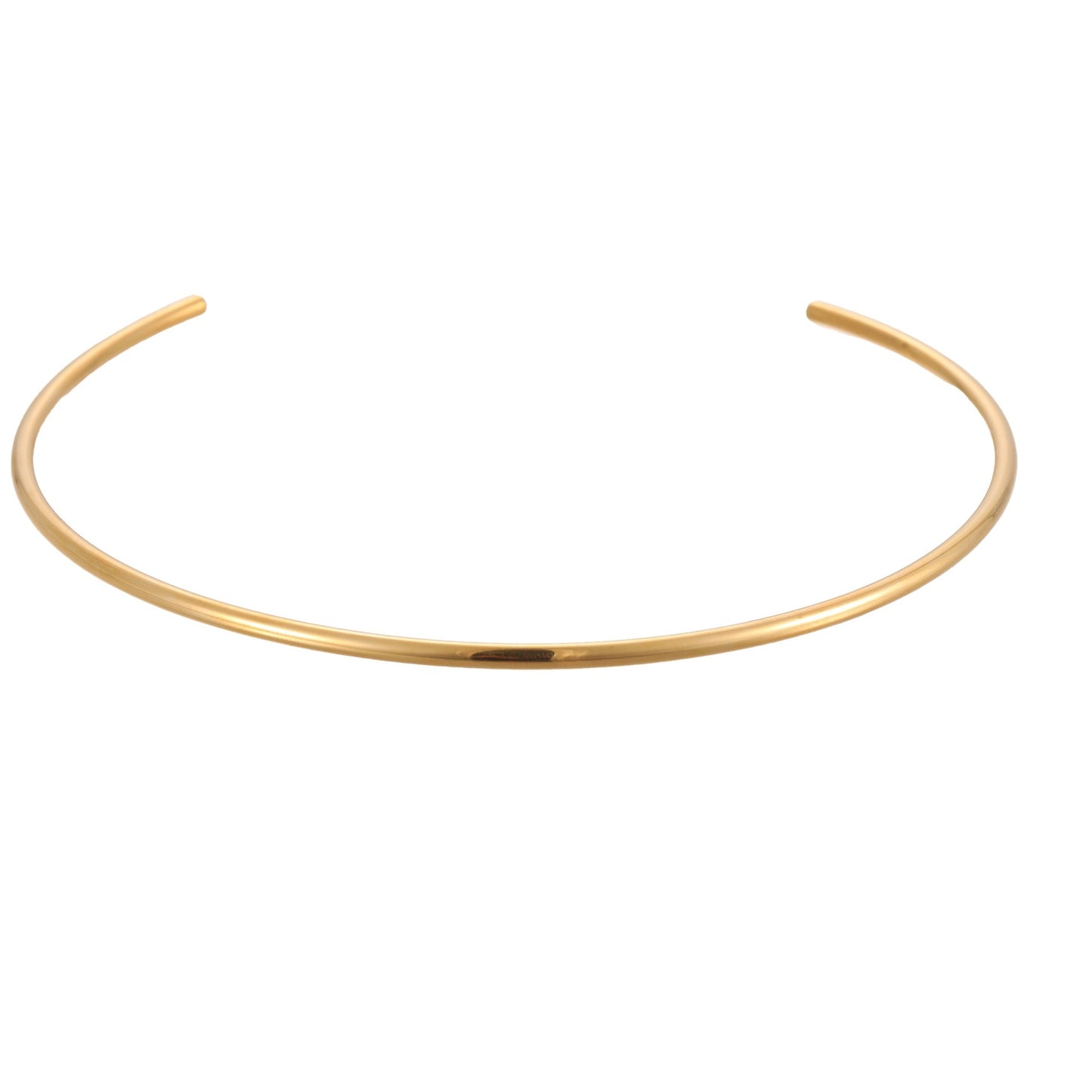 Collana con ciondolo geometrico minimalista in acciaio al titanio con cordino nero e finitura galvanizzata da donna