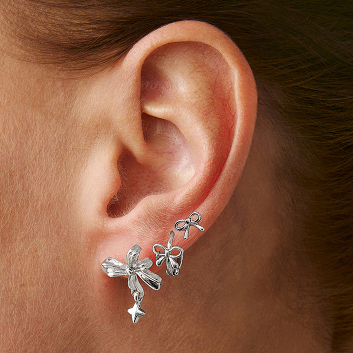 Ocean Style Starfish Shell Zinc Alloy Plated Earrings for Women