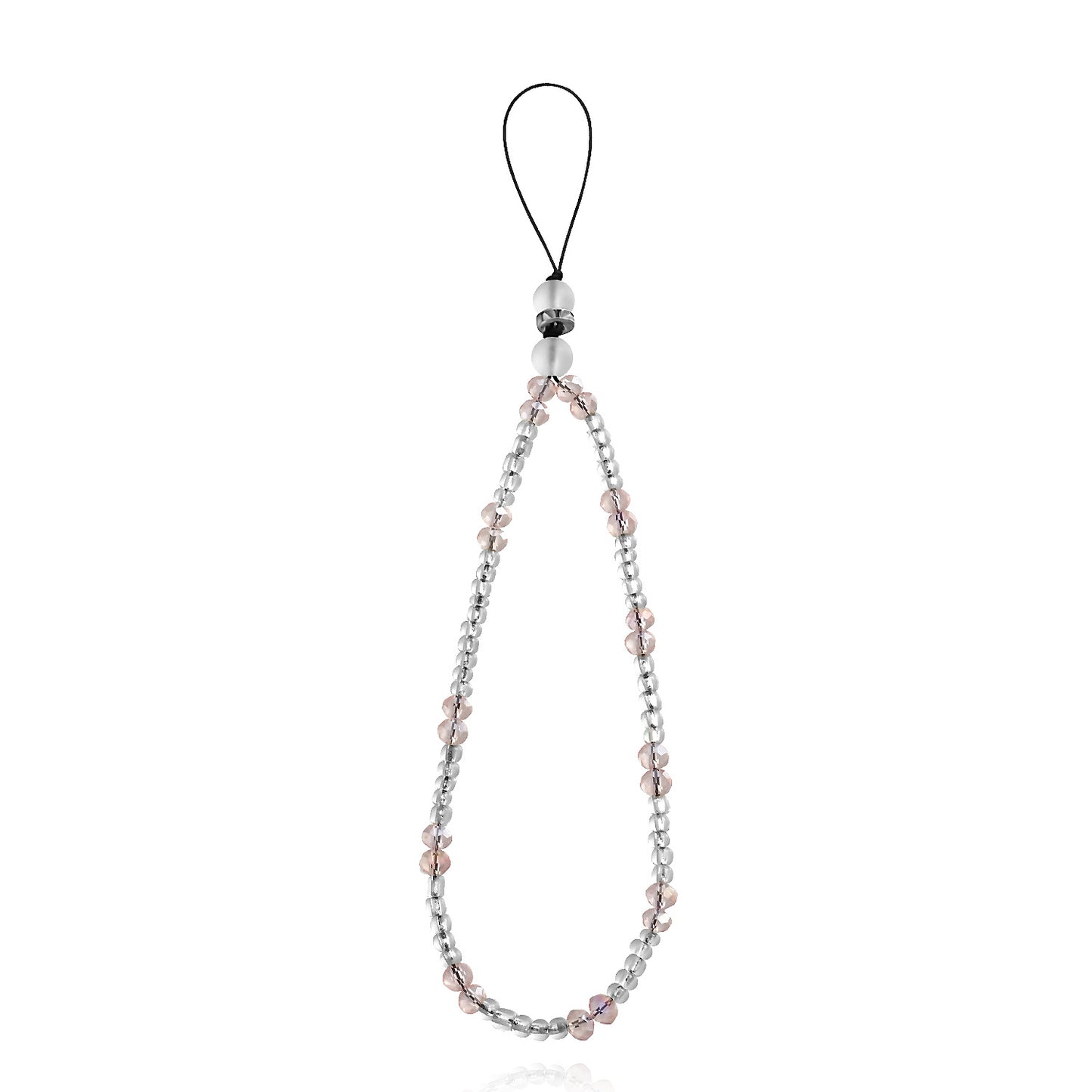 Sweet Fruit Pattern Acrylic Plated DIY Charm Bar Phone Strap