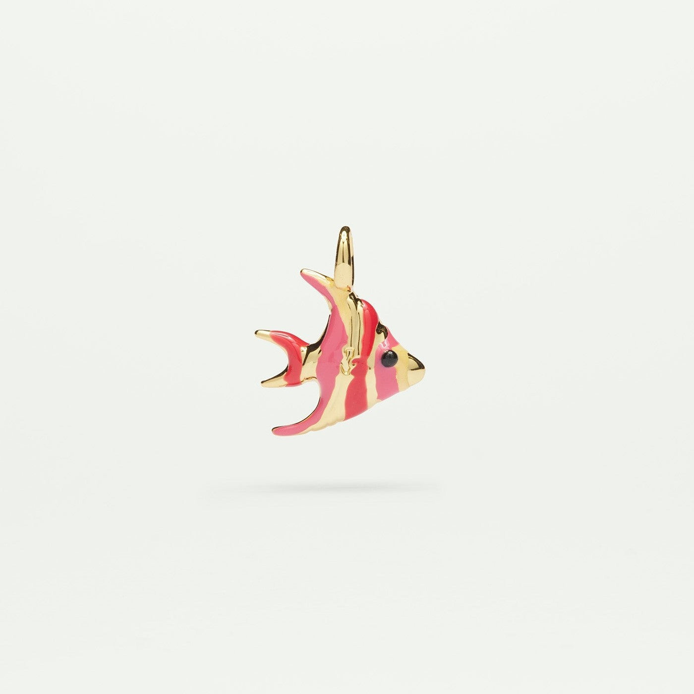 18K Gold Plated Brass Animal Charm Bar Necklace for Unisex