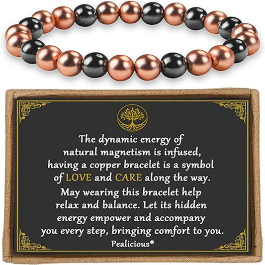Unisex Adjustable Woven Bracelet with Obsidian and Tiger Eye, Geometric Heart Round Design
