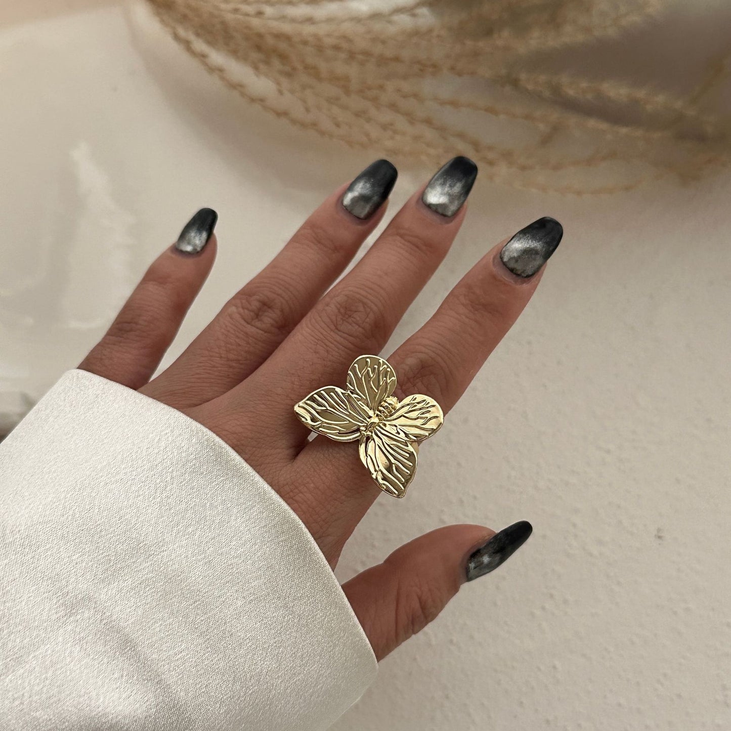 Heavy-Duty Polished Double Teardrop Oval Alloy Bracelet Set
