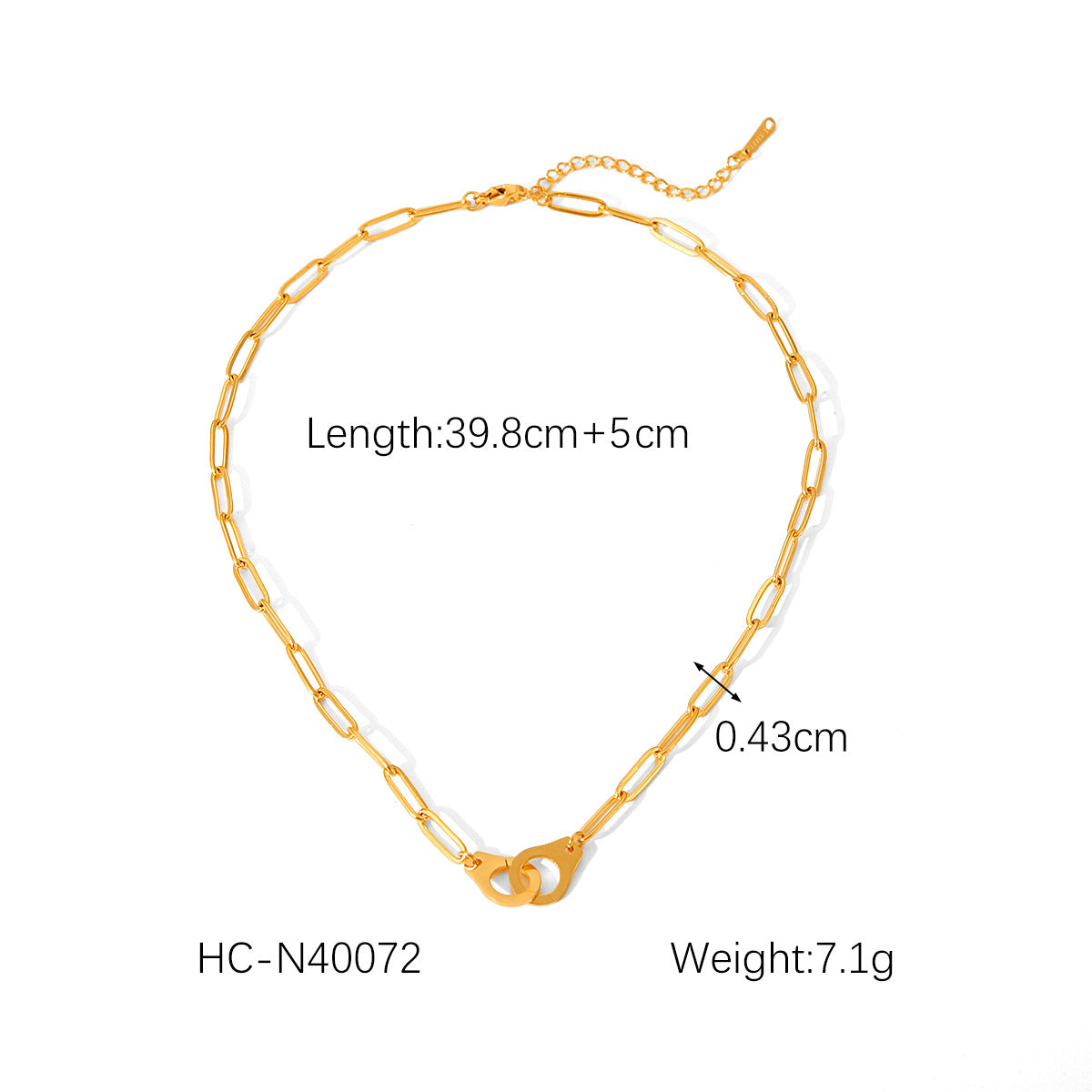 Minimalist Cross Pendant Necklace in Stainless Steel with Plated Finish for Women