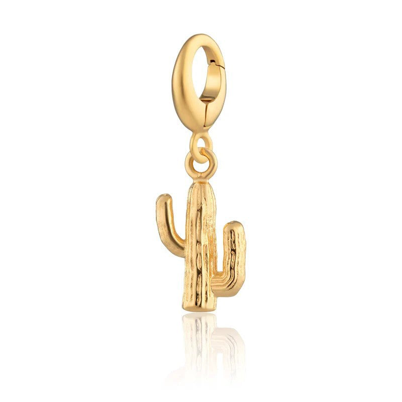 Casual Geometric Stainless Steel PVD Gold Plated DIY Charm Bar