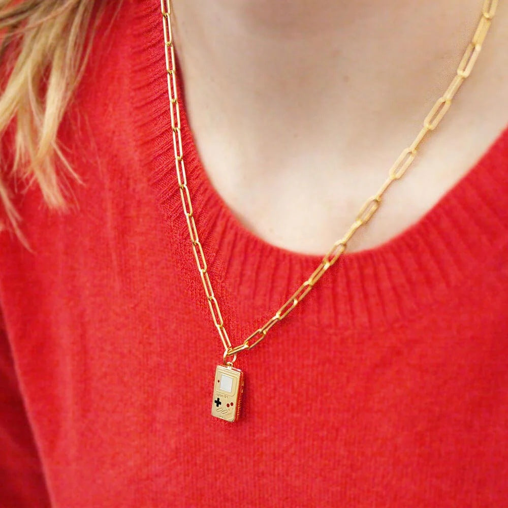 Plated Stainless Steel DIY Charm Bar Pendant