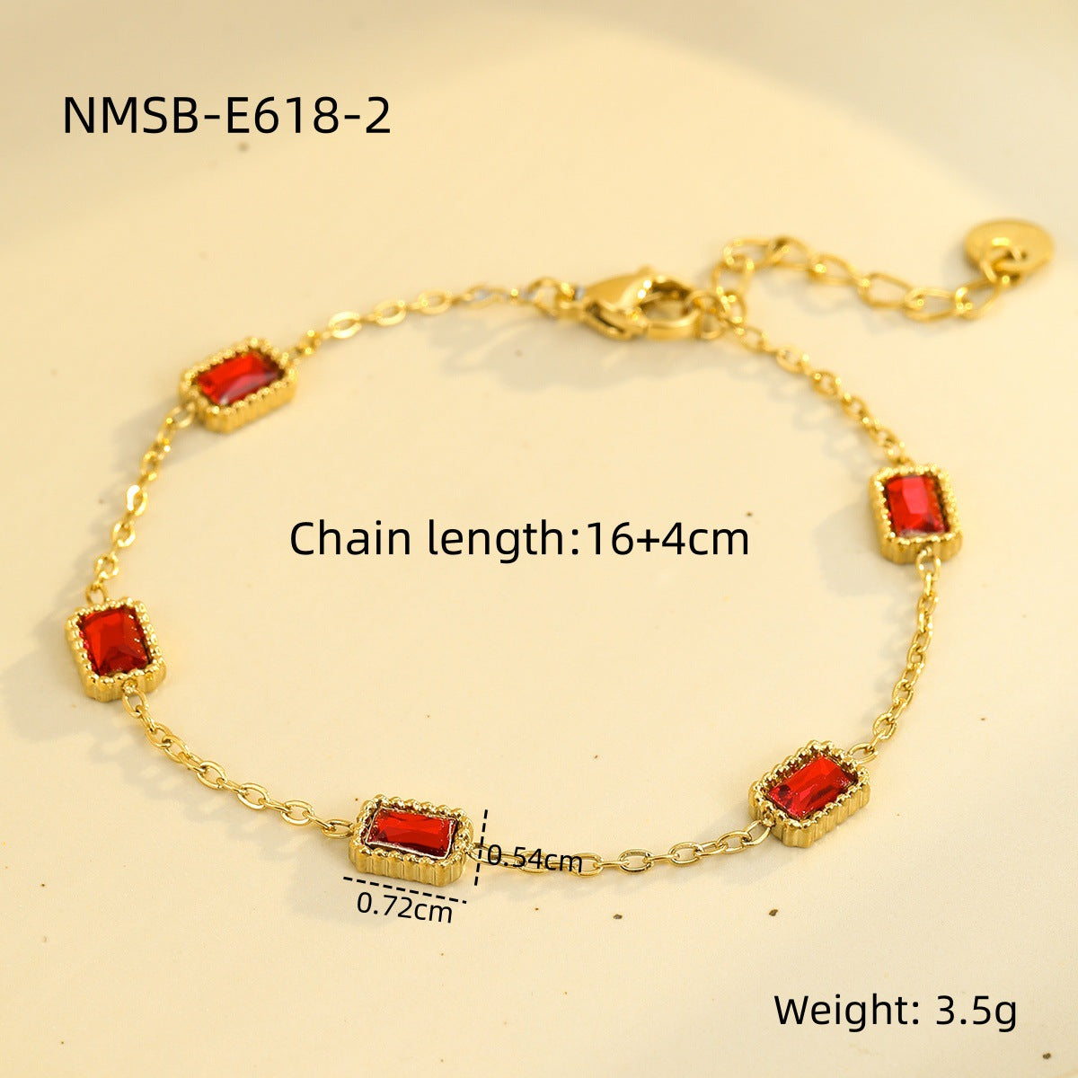 Collana da donna minimalista con pendente quadrato in acciaio inossidabile con intarsio in strass e placcatura in oro