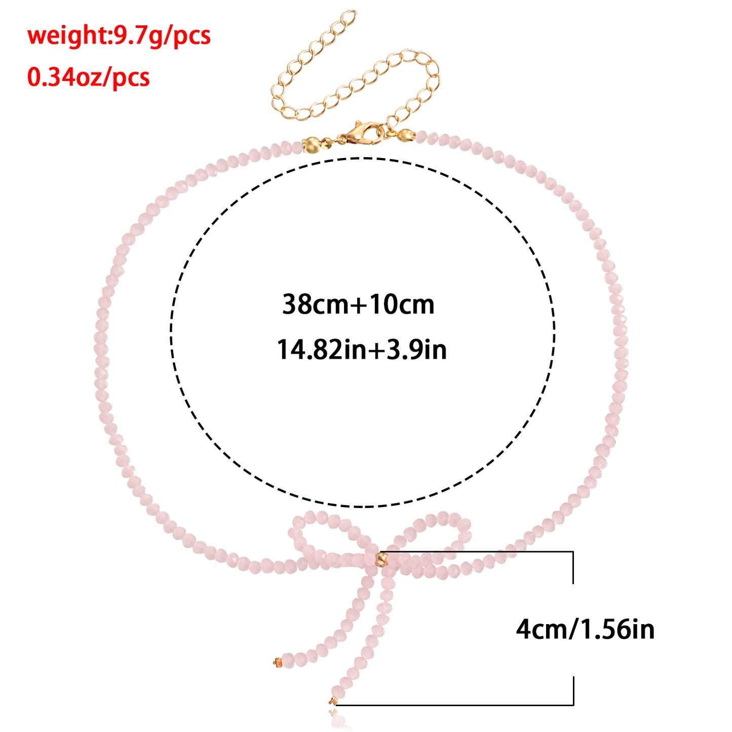 Vintage-Inspired Sweet Bowknot Choker Necklace for Women with Alloy Pendant and Geometric Design, Electroplated Finish