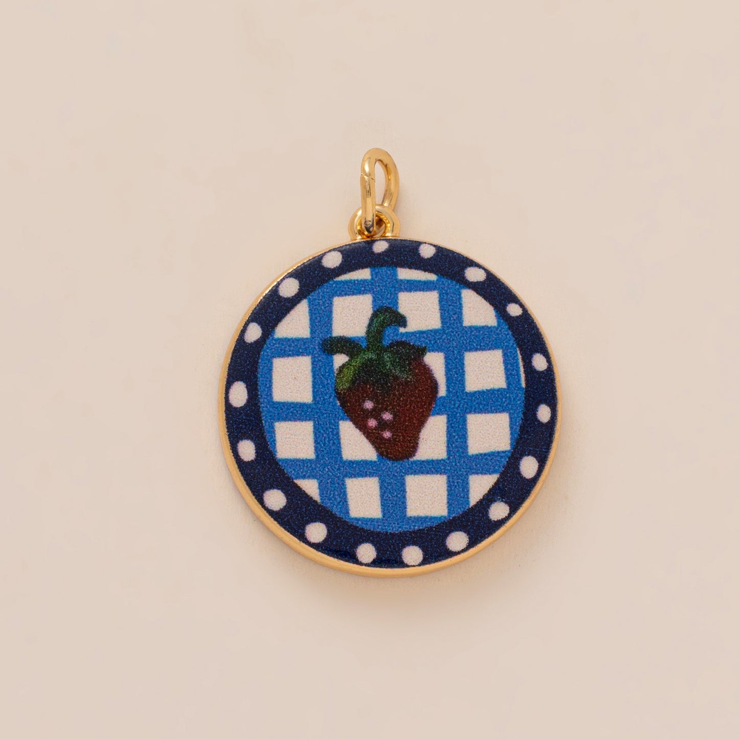 Sweet Floral Brass Plated Drip Oil Painted Cherry Boot Charm Bar Pendant DIY Accessory