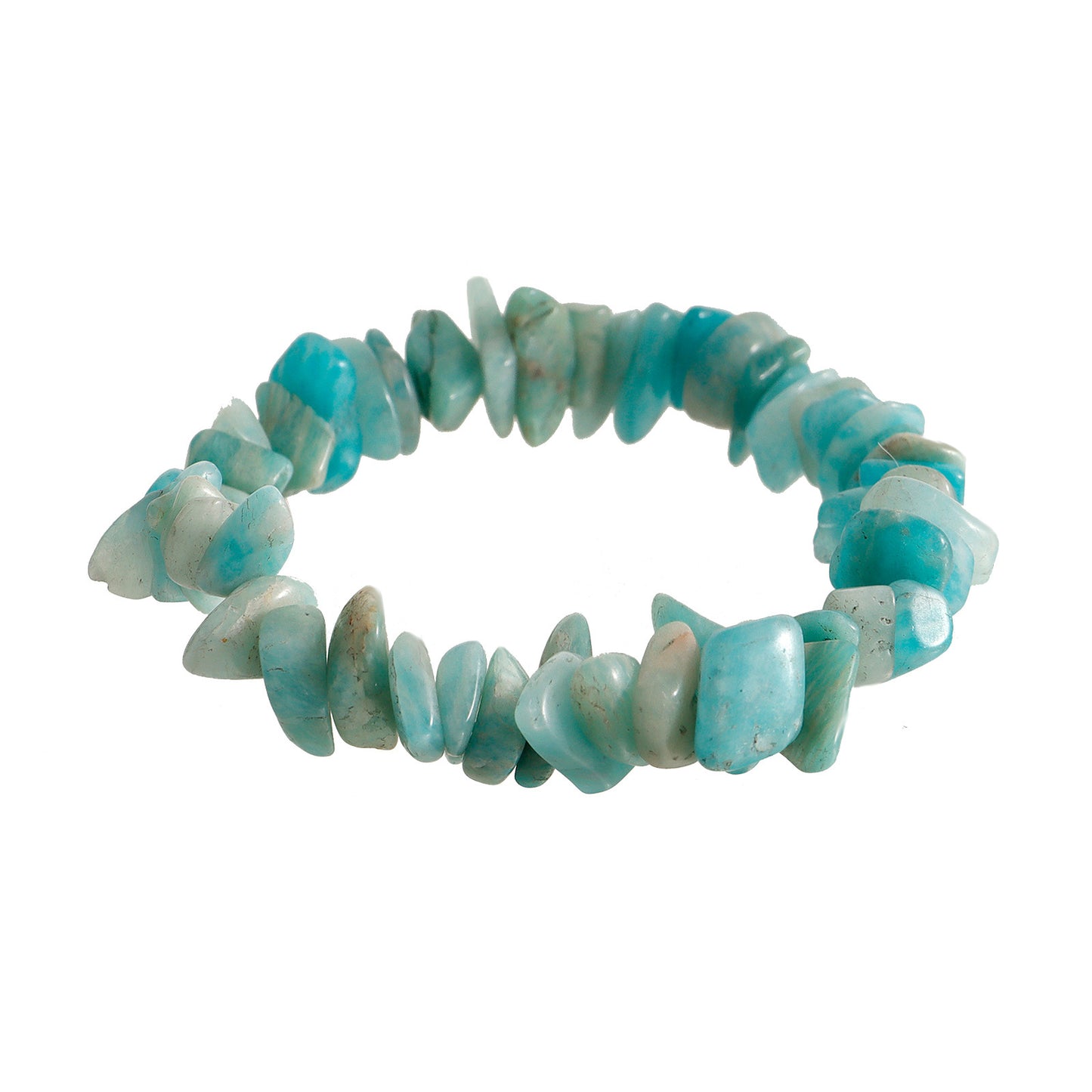 Geometric Turquoise Stretch Bracelet for Women