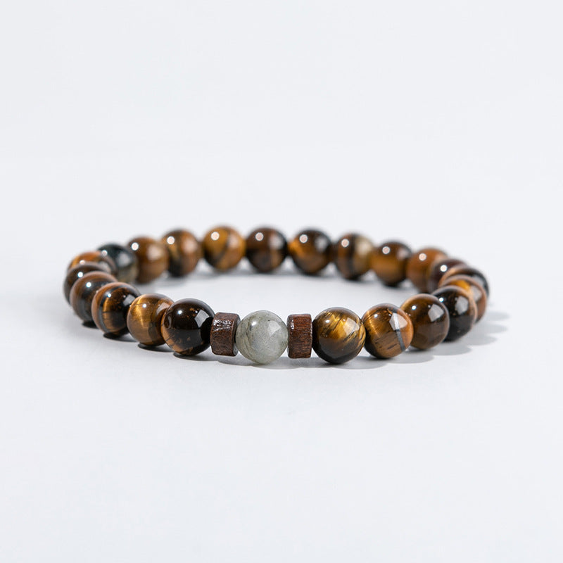 Minimalist Heart Agate Plated Bracelet Set for Unisex