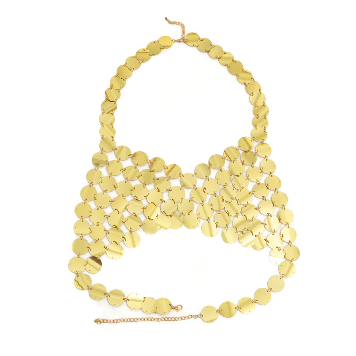Geometric Acrylic Body Chain for Women