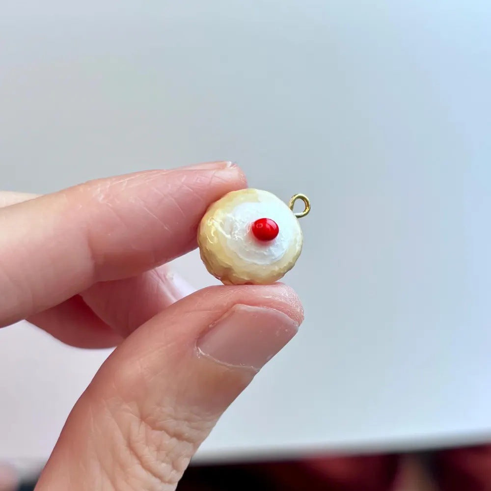 Vintage 18K Gold Plated Drip Oil Candy Charm Bar for Women