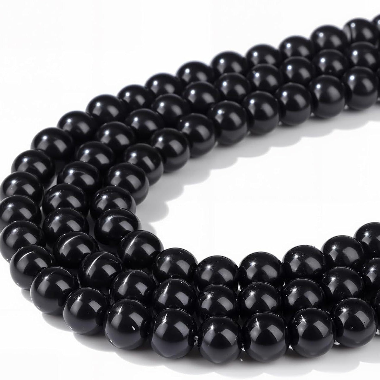 Natural Stone Crystal Agate Jade Round Beads for DIY Charm Bar Jewelry Making 8mm
