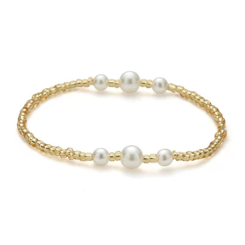 Bohemian Handmade Seed Bead Anklet for Women Beach Jewelry
